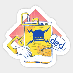 Ded Phone Sticker